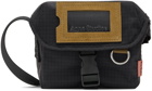 Acne Studios Black Mini Foldover Flap Messenger Bag