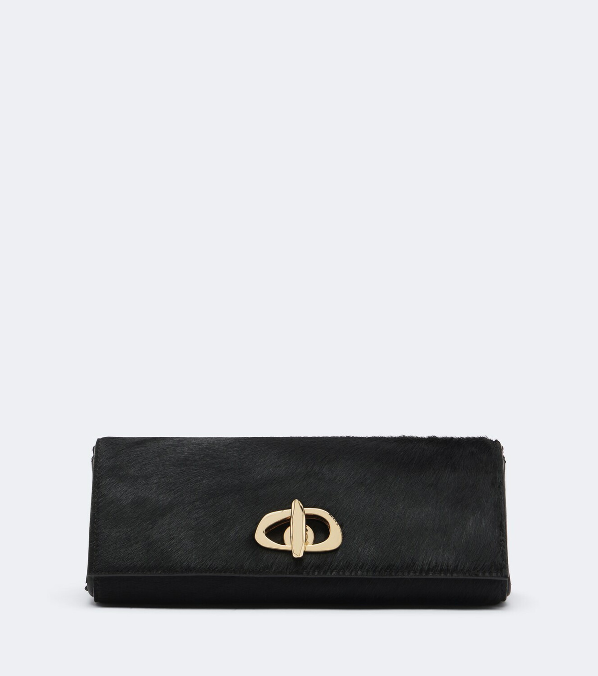 Amanu Tanzania calf hair clutch