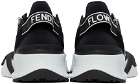 Fendi Black FF Vertigo 'Fendi Flow' Low-Top Sneakers