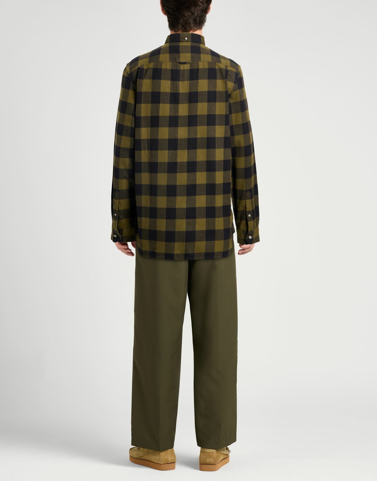 Woolrich Mens Shirt Military in Green