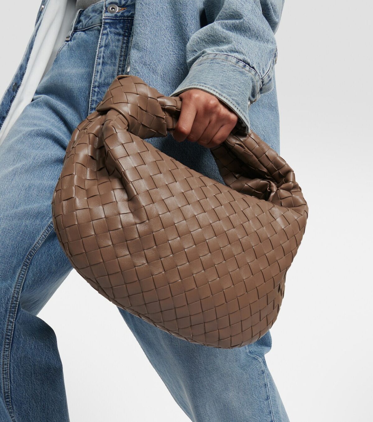 Bottega Veneta Jodie Teen leather tote bag Bottega Veneta