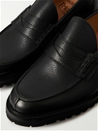 Tricker's - James Full-Grain Leather Penny Loafers - Black