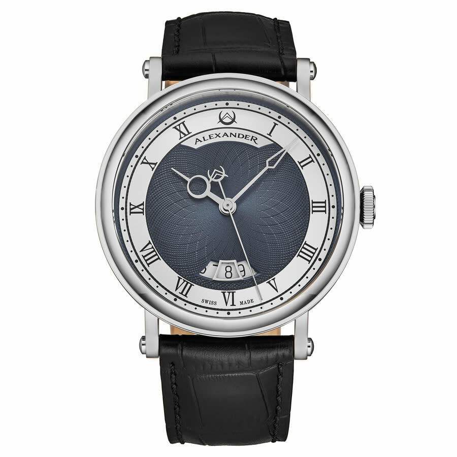 Alexander Alexander 2 Automatic Blue Dial Mens Watch A153-04