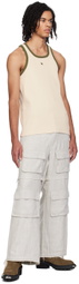 MISBHV Beige 'M' Tank Top