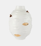 Jonathan Adler Gilded Gala porcelain vase