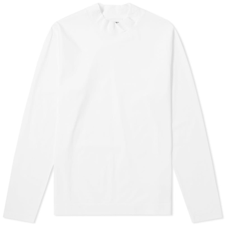 Photo: Norse Projects Long Sleeve Harald Mercerised Tee White