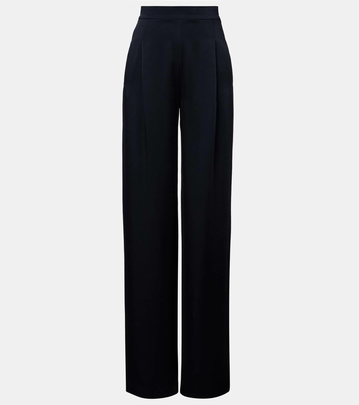 Max Mara Dritto crêpe satin wide-leg pants Max Mara