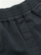 The Row - Kaol Straight-Leg Cotton Trousers - Black