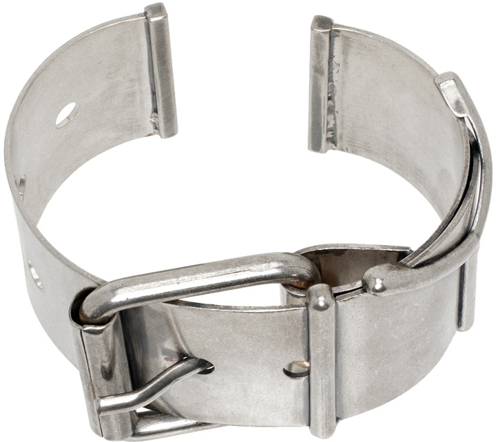 Photo: Y/Project Silver Y Belt Cuff Bracelet