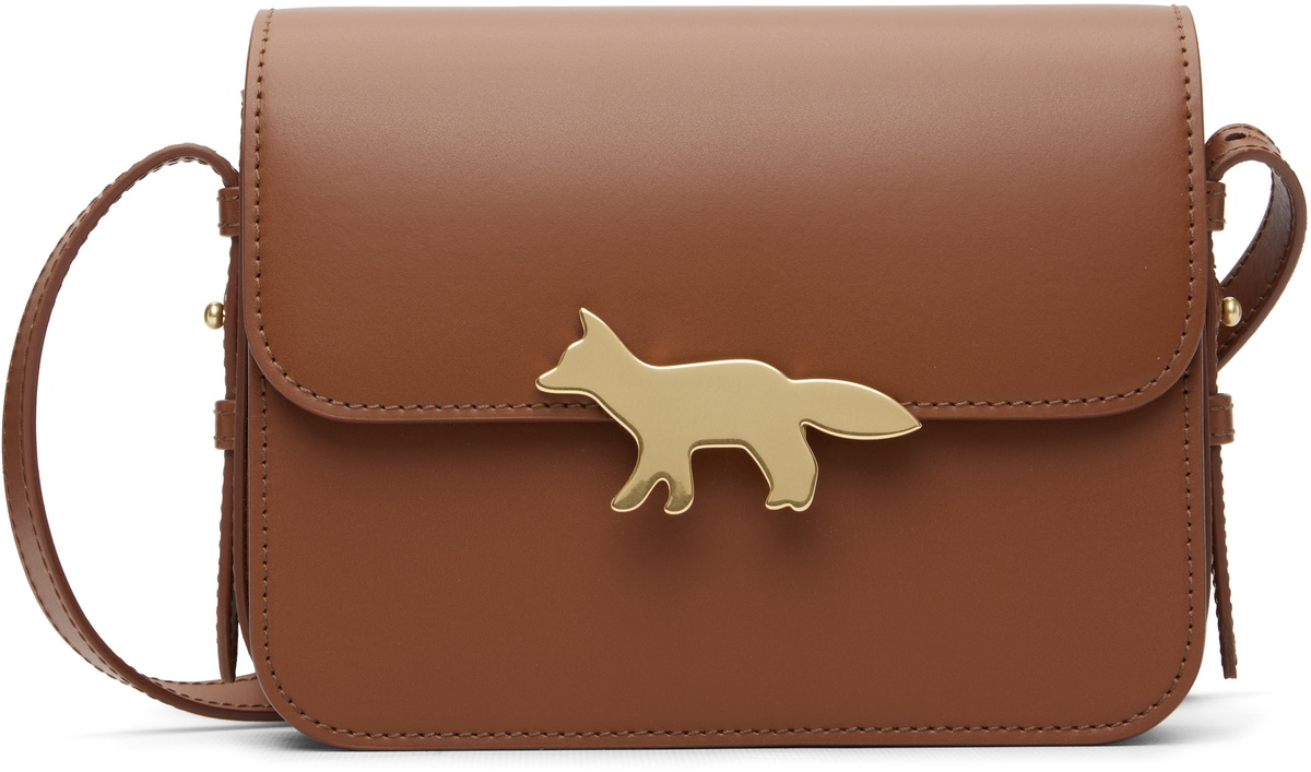 Maison Kitsuné Tan Edie Bag