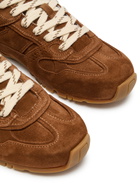 Alohas Tb. 56 Panelled Suede Sneakers Brown