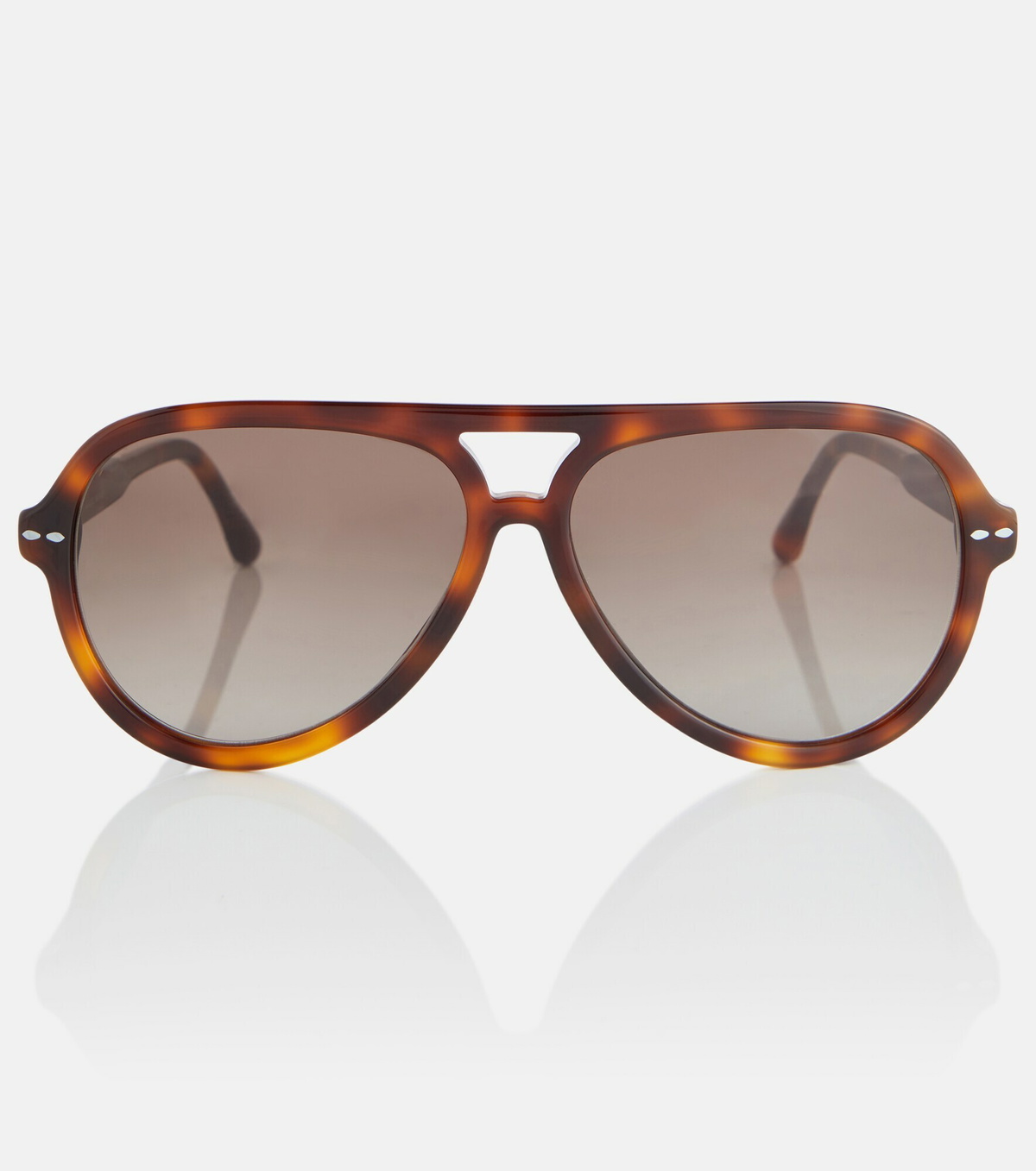 Isabel Marant Tortoiseshell Aviator Sunglasses Isabel Marant Tortoiseshell Aviator Sunglasses | Wardrobe Icons main image 4