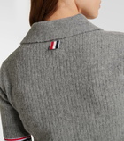 Thom Browne RWB Stripe wool-blend top