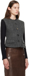 Saks Potts Gray Sisley Vest