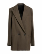 Toteme Womens Blazer Military in Green
