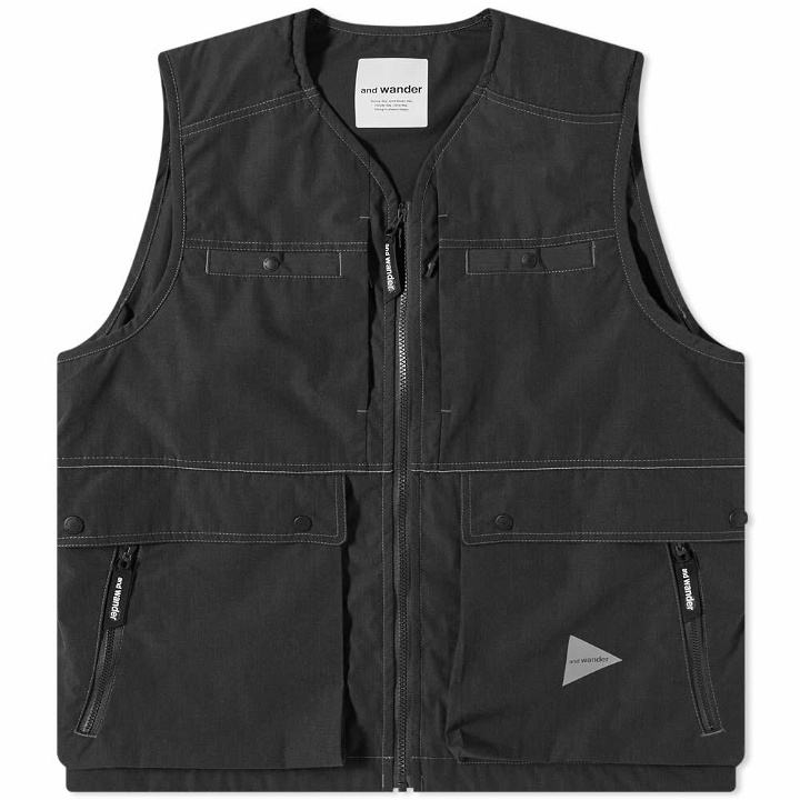 Photo: And Wander Men's Kevlar Vest in Charcoal
