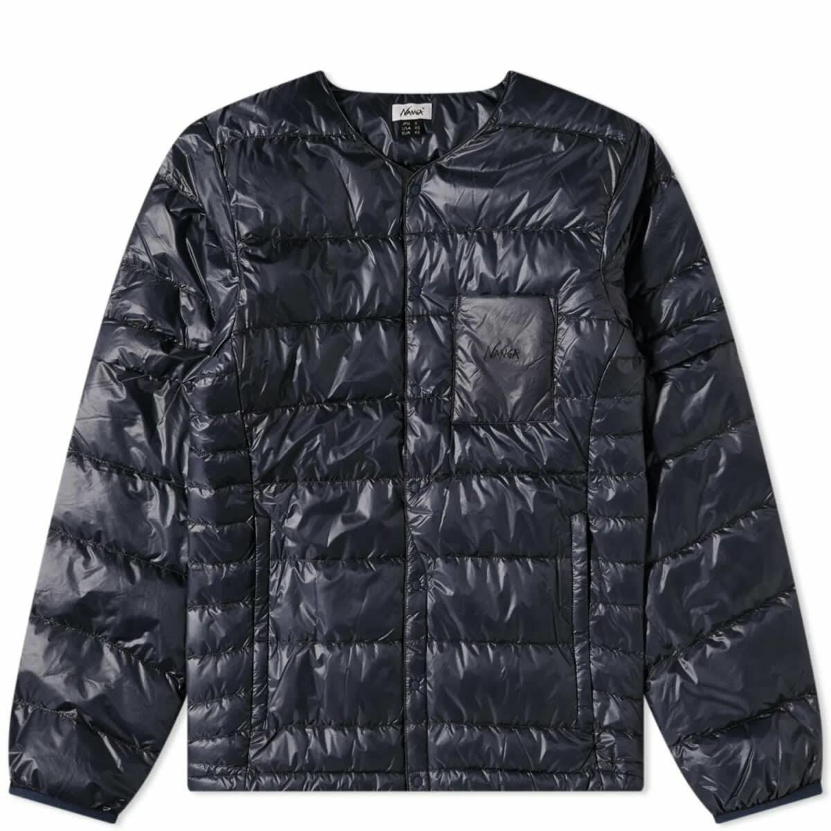 Nanga Men's Hinoc Ripstop Inner Down Cardigan in Black Nanga Nanga Men's Hinoc Ripstop Inner Down Cardigan in Black Nanga