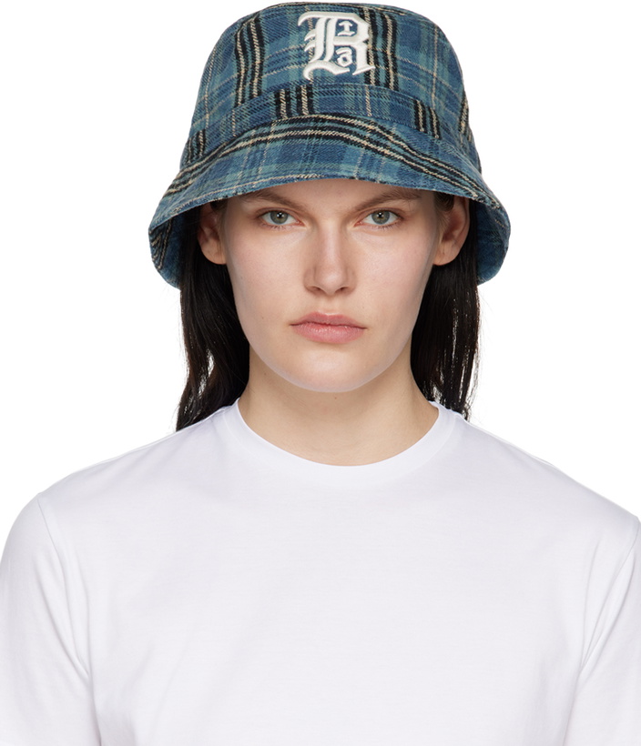 Photo: R13 Blue Check Bucket Hat