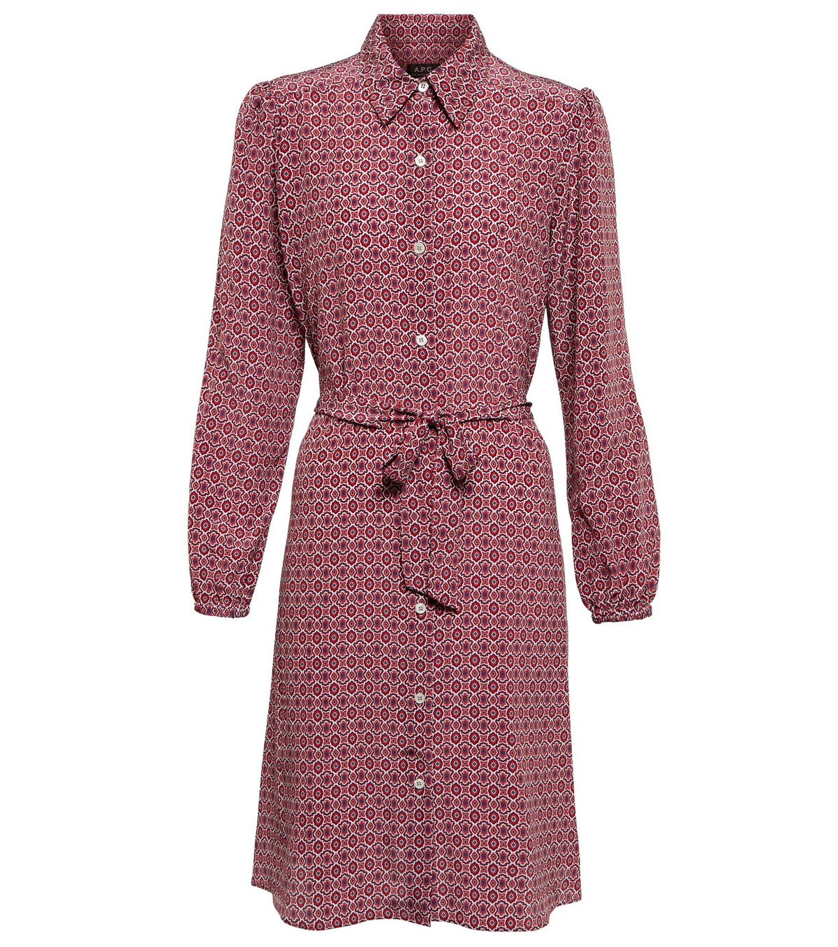 A.P.C. - Romane printed silk shirt dress A.P.C.