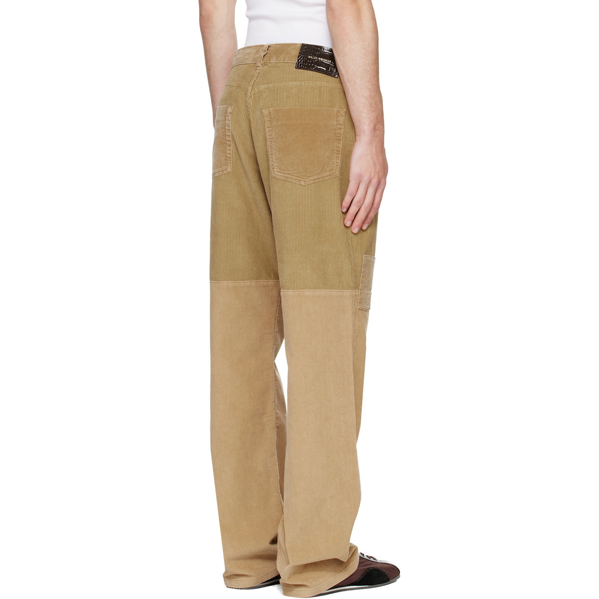 Wales Bonner Tan Sissoo Trousers