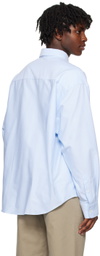 AMI Alexandre Mattiussi Blue Ami De Cœur Shirt