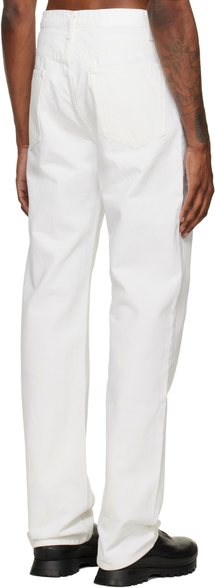 ALEXANDER DIGENOVA White Painter Jeans