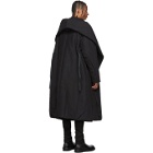 Julius Black Long Puffer Coat