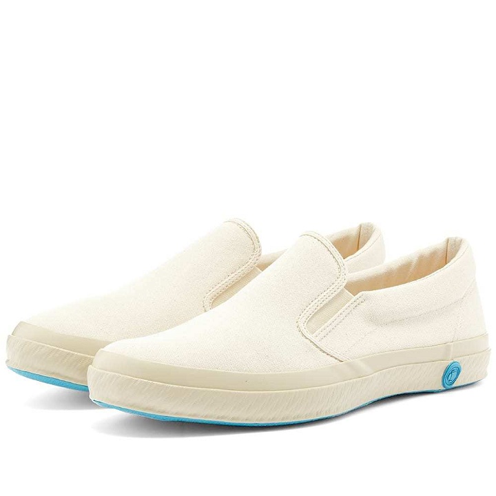 Photo: Shoes Like Pottery SLP02 JP Slip On Sneaker White