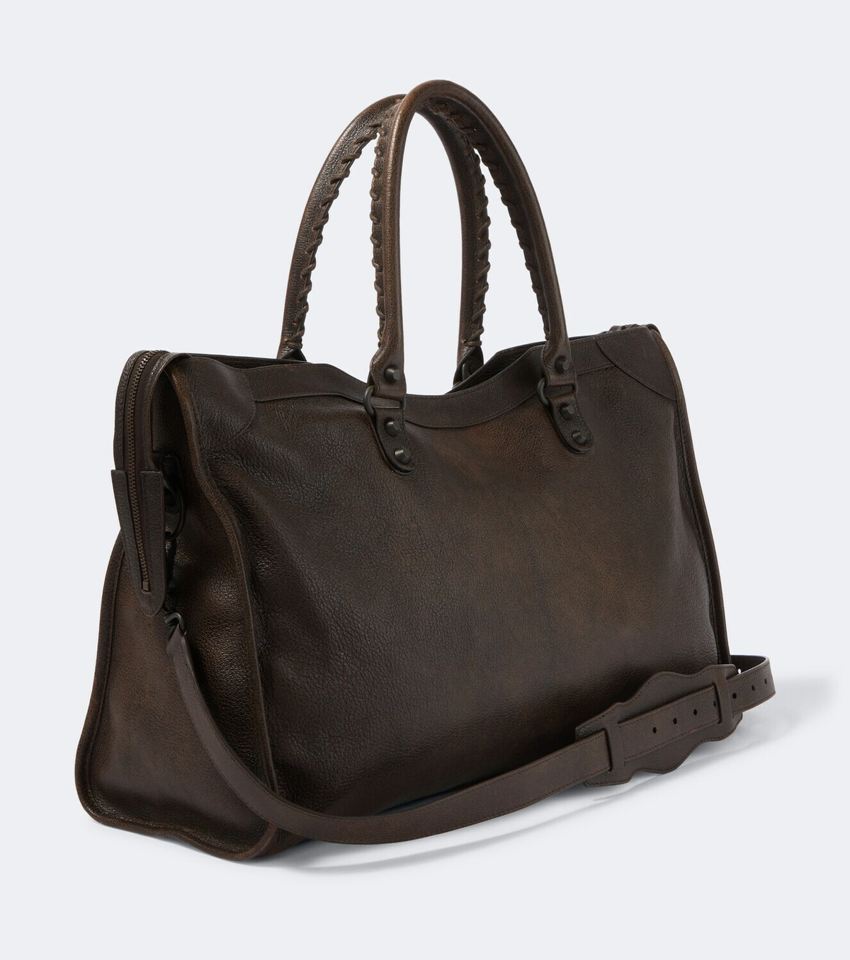 Balenciaga Le City Large leather tote bag