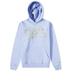 Billionaire Boys Club Men's Hibiscus Camo Arch Logo Popover Hoody in Lilac