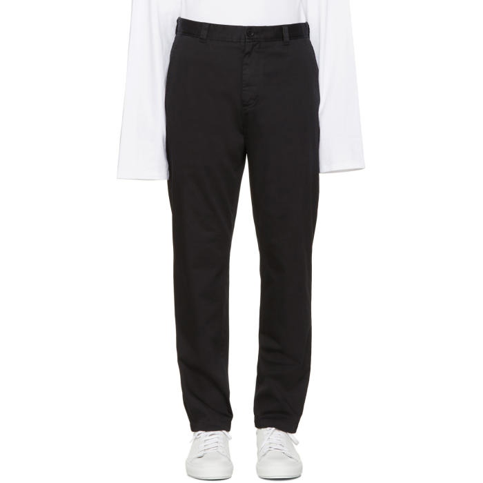 Photo: Acne Studios Black Alfred Trousers