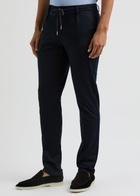 Aurélien Urban Stretch-cotton Trousers Navy