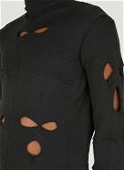 Balaklava Sweater in Black