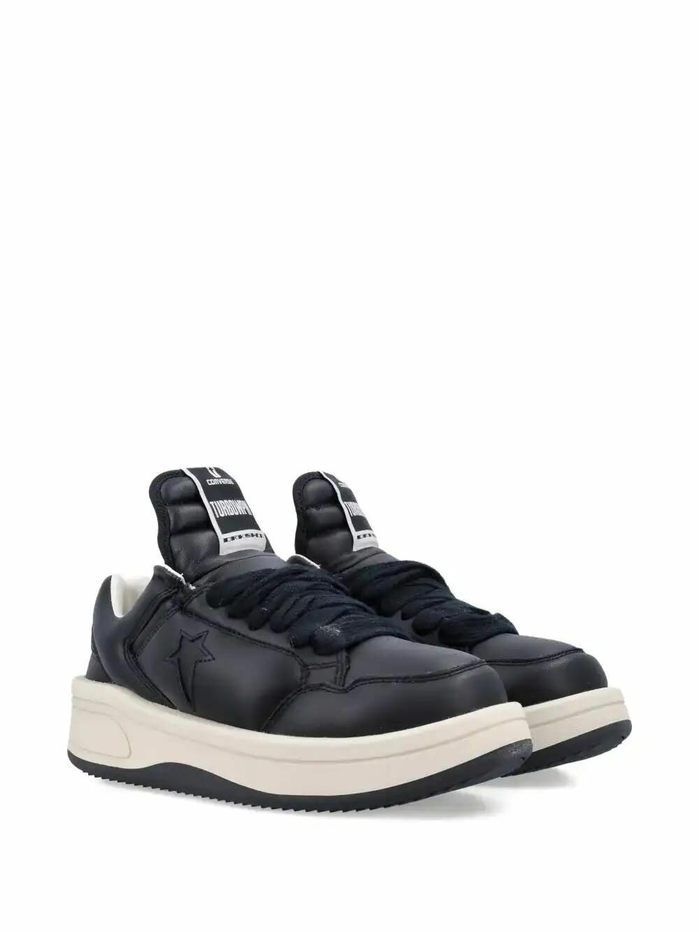 Rick Owens DRKSHDW Leather Sneakers