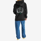 Nike Solo Fleece Hoodie in Black/Malachite
