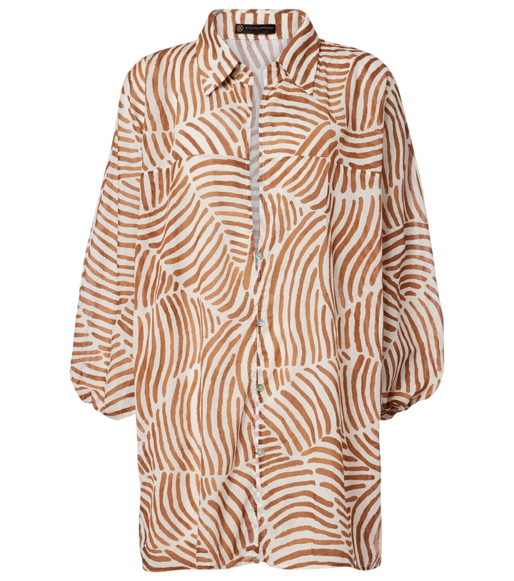 Photo: ViX Paula Hermanny Moana oversized printed cotton shirt