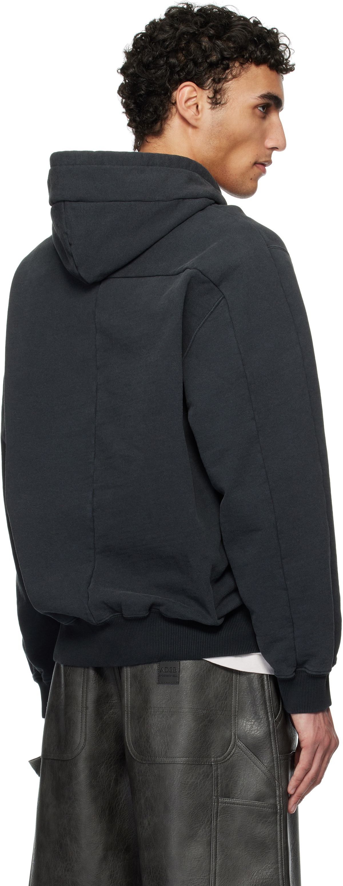 doublet Black 'Disposal Reduction' Hoodie