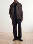 Loro Piana - Evandro Herringbone Linen Overshirt - Brown
