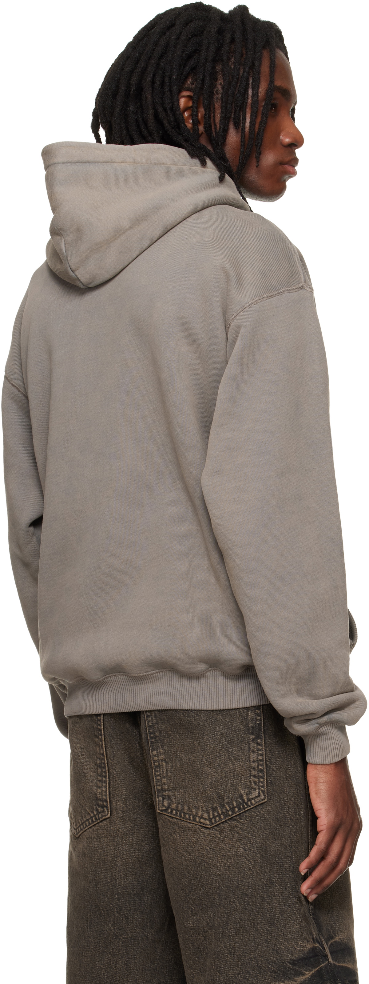 Represent Brown Western Initial Hoodie