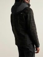 Kjus - Loro Piana Glacier Pro Printed Storm System® Wool-Twill Hooded Down Ski Jacket - Green