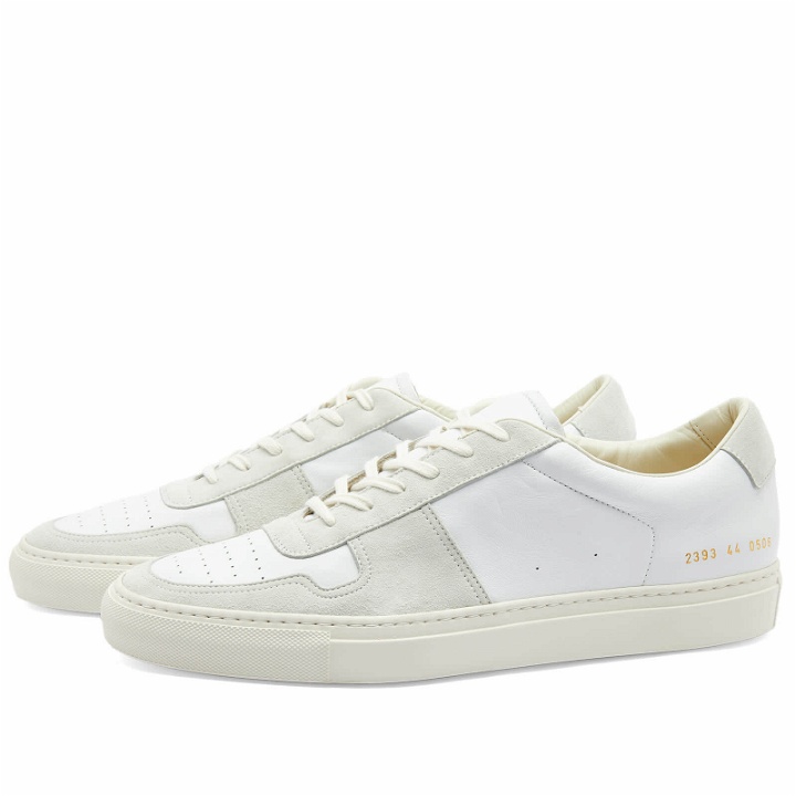 Photo: Common Projects Men's B-Ball Duo Low Sneakers in White