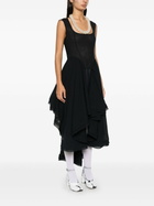 Elena Velez Black Asymmetric Dress