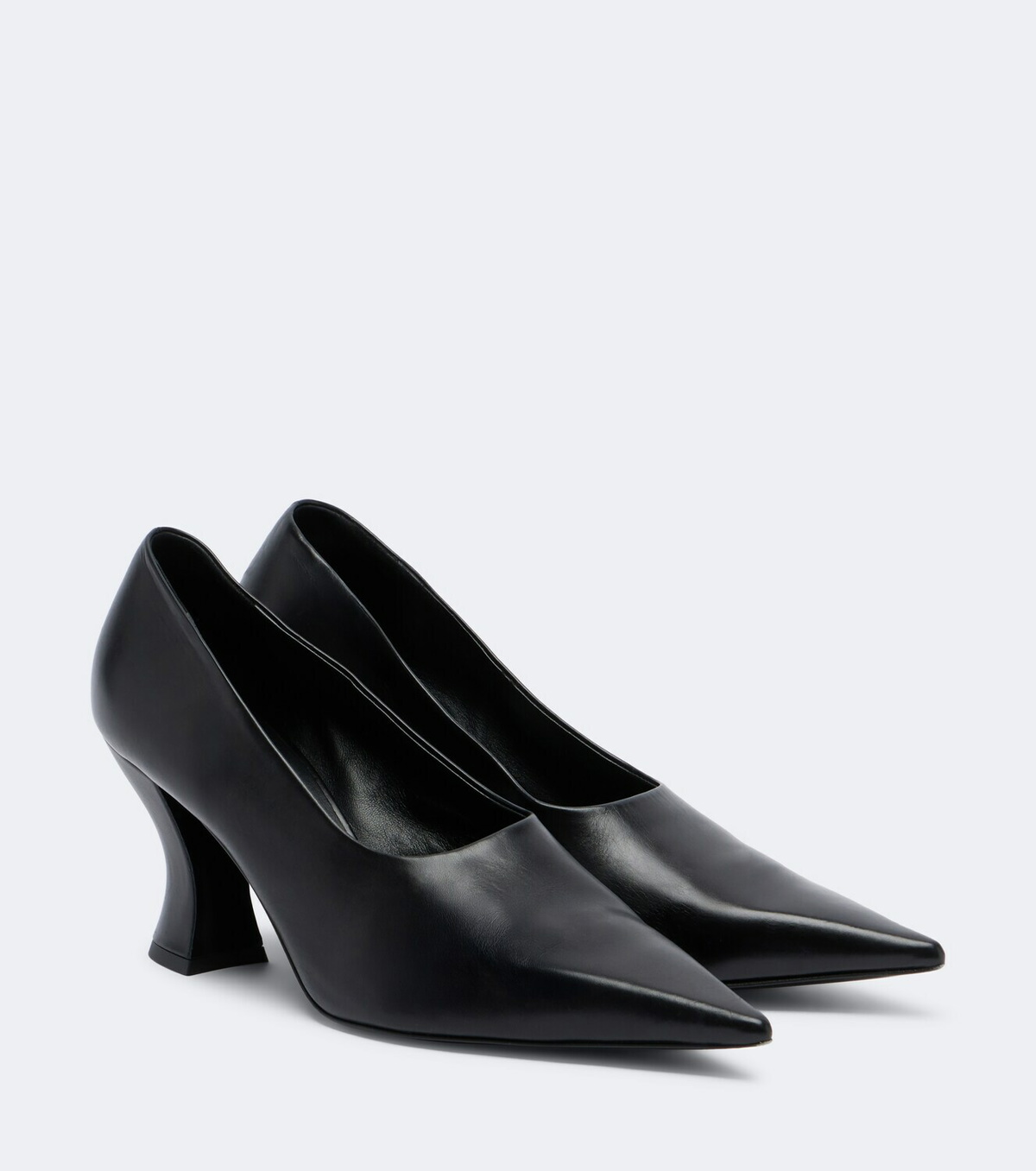 Khaite Colleen leather pumps