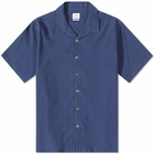 Paul Smith Men's Seersucker Vacation Shirt in Blue