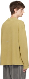 Acne Studios Khaki Crewneck Long Sleeve T-Shirt