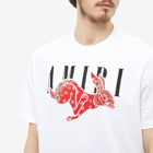 AMIRI Men's CNY Rabbit Logo T-Shirt in White