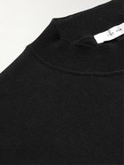 The Row - Elloroy Cotton and Cashmere-Blend Sweater - Black