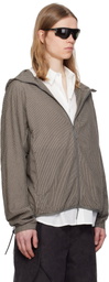 POST ARCHIVE FACTION (PAF) Brown Technical Right Jacket