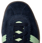 adidas Originals - Padiham Spezial Leather-Trimmed Suede Sneakers - Men - Navy
