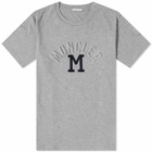 Moncler Men's M Embossed Logo T-Shirt in Grey